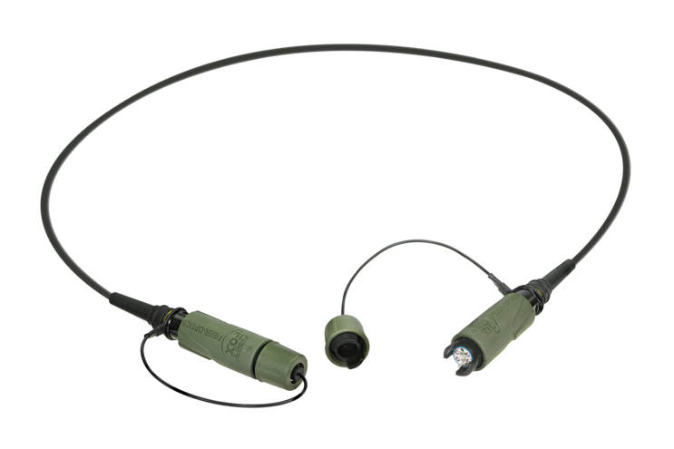 FIBERFOX EBC25 2CH Cable - Neutrik